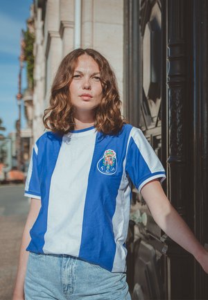 COPA Football T-shirt print - white blue