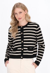 DreiMaster Cardigan - black offwhite