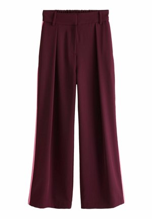 Next Kelnės - burgundy red