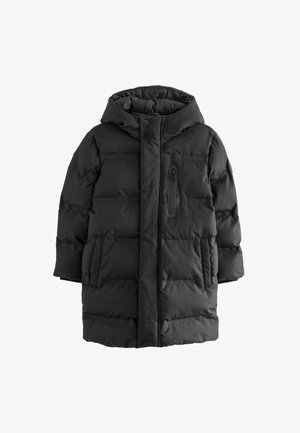 WATERPROOF LONGLINE PADDED PUFFER- REGULAR FIT - Abrigo de invierno - black