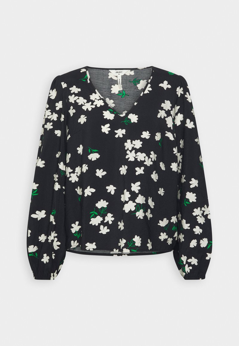 Object Blouse zwart