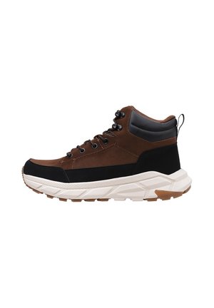 Lace-up ankle boots - brown