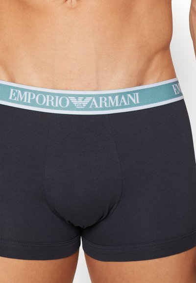 Emporio Armani TRUNK 3 PACK - Calzoncillos bóxer cortos - marine