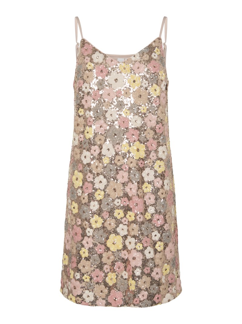 YAS Cocktailjurk beige YAS Cocktailjurk beige