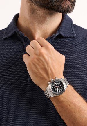 Nautica, BOX SET - Chronografické hodinky - silver tone