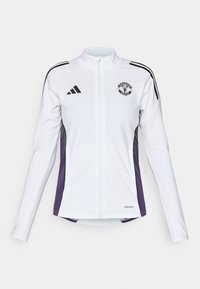 MANCHESTER UNITED TRAINING JACKET WOMEN - Equipación de clubes - white/aurora plum/black
