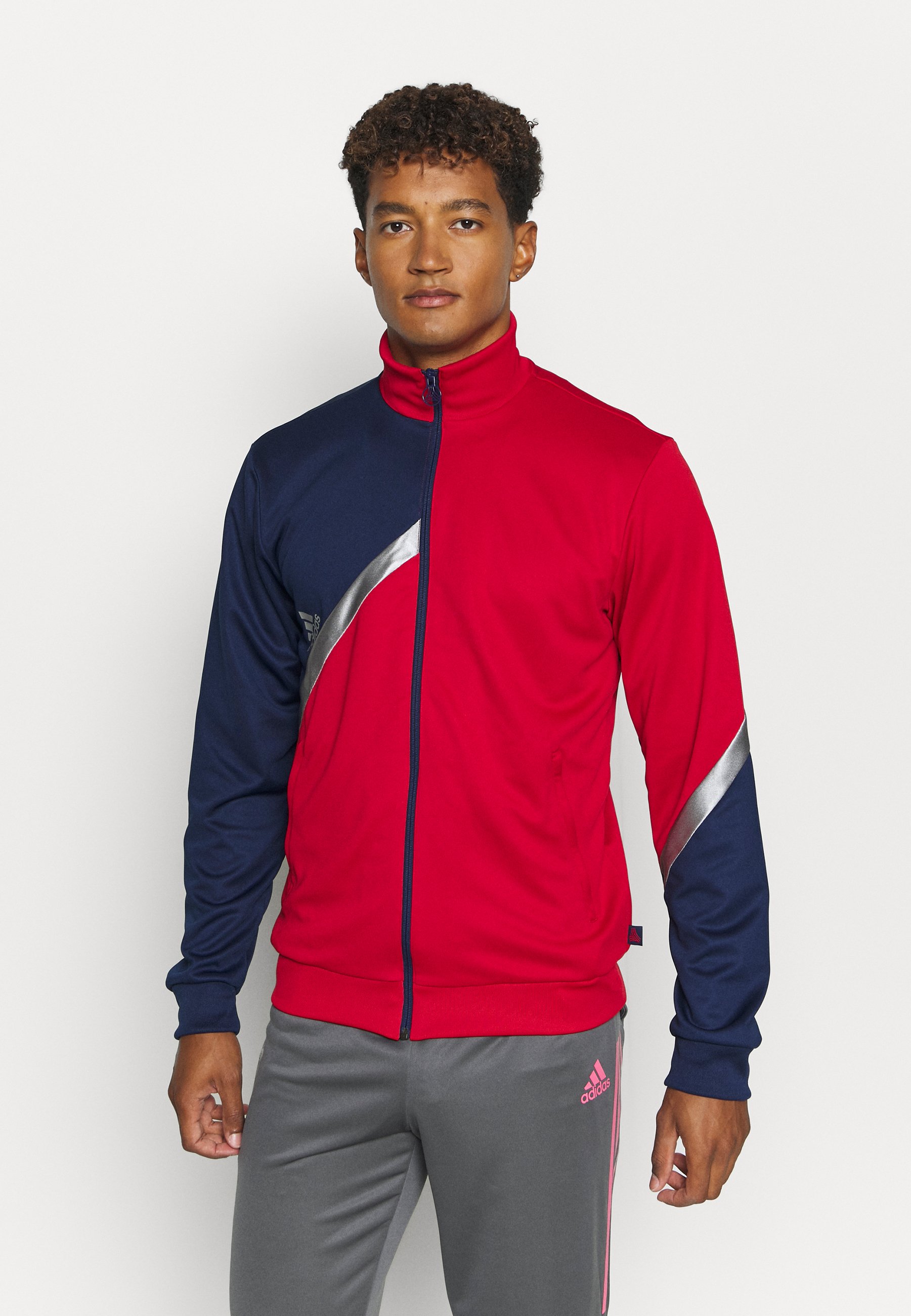 adidas Performance TAN CLUB - Trainingsjacke - scarle/navblu/rot -  Zalando.at