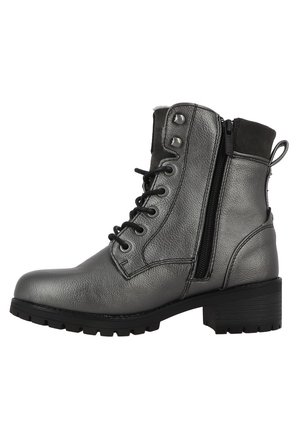 Winter boots - gris métallisé