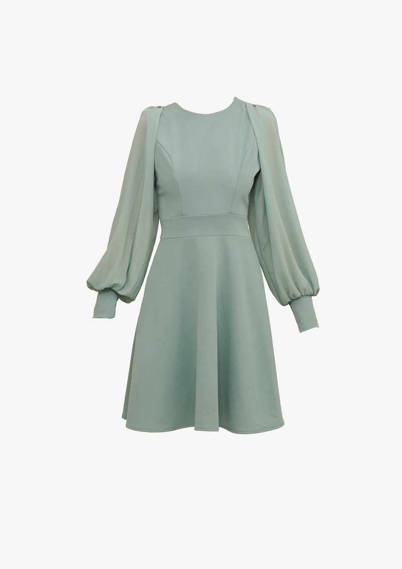 wal g green dress WAL G. ABIGAIL HALTERNECK MAXI - Occasion wear - sage green/light green