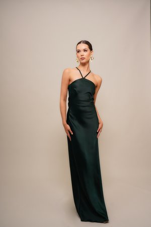 IVY BACKLESS MAXI - Îmbrăcăminte de ocazie - Black
