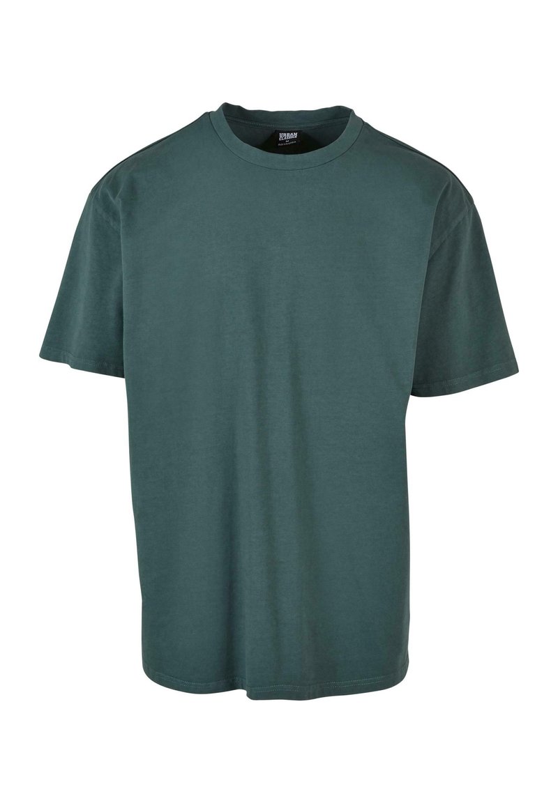 Urban Classics T-shirt basic donkergroen
