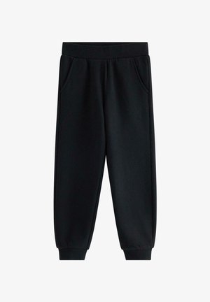 Lindex, LINDEX JOGGERS WITH BRUSHED INSIDE LINDEX UNISEX - Træningsbukser - black
