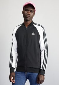 adidas Originals - SST TT - Bomberjacka - black/white Miniatyrbild 1