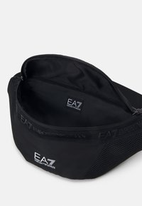EA7 Emporio Armani TRAIN LOGO SERIES WAISTBAG UNISEX - Bum bag - nero