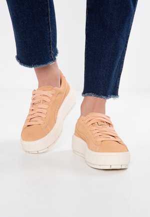 Sneakers laag - coral