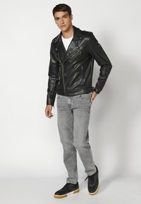 Koroshi SKIN EFFECT  - Mākslīgās ādas jaka -  black