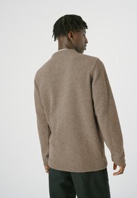 Cleptomanicx CLASSICO LIGULL - Strickpullover - heather olive gray