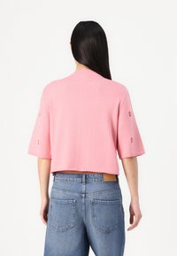 Object OBJTHESS SLEEVE CARDIGAN - Jopica - rose elegance