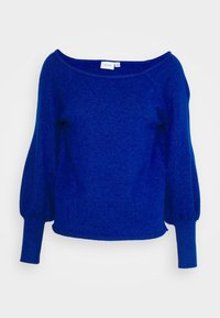 VILA Petite Stickad tröja - blue