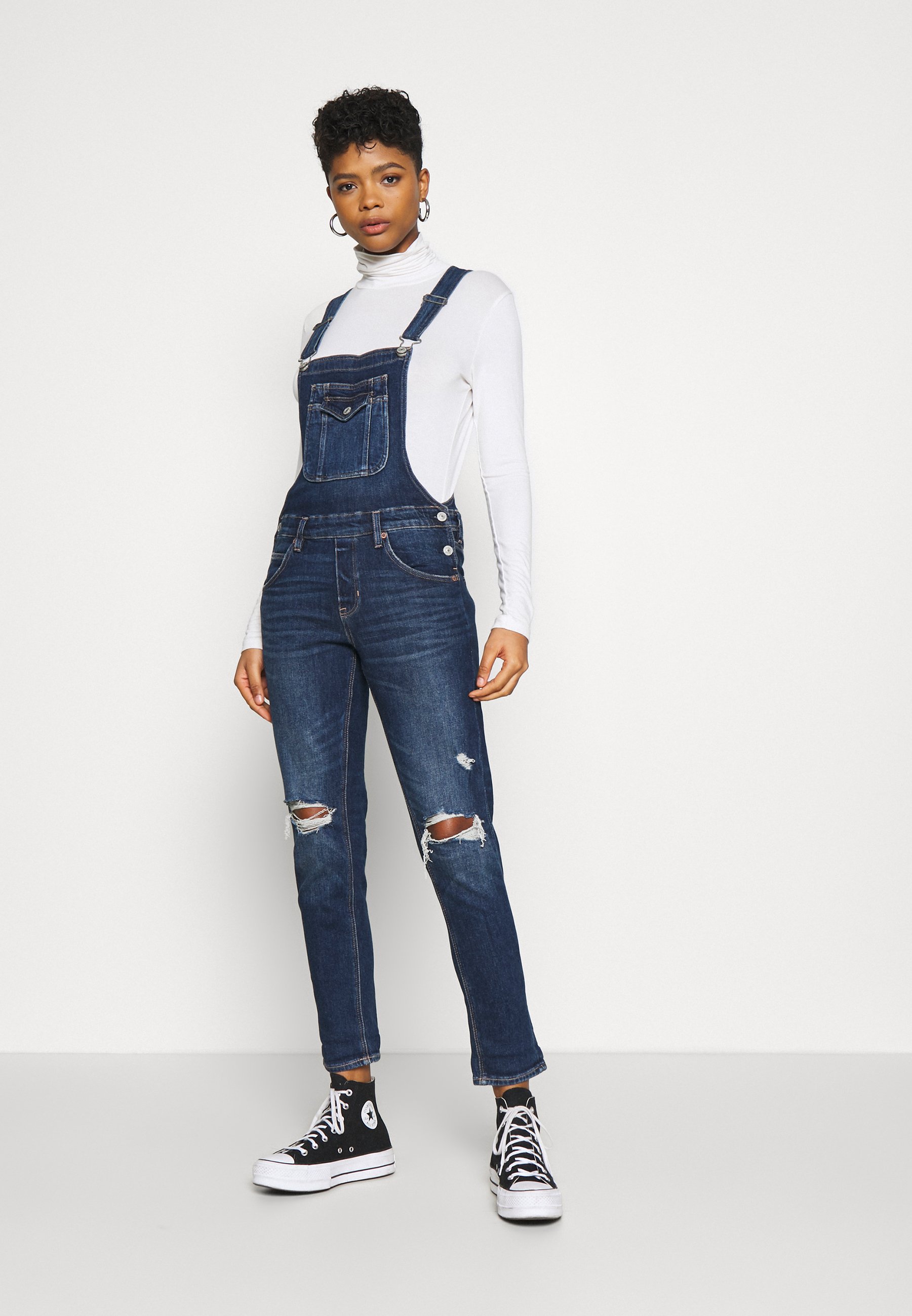 American Eagle TOMGIRL OVERALL - Salopette - dark dreams/blu scuro - Zalando .it