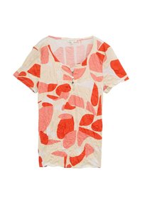 CRINKLE MIT MUSTER - T-shirt med print - red dots and shapes design