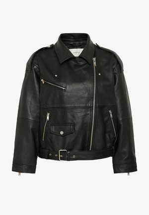 Gestuz, NOVIDA OZ JACKET NOOS - Δερμάτινο μπουφάν - black