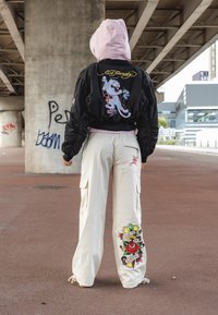 Ed Hardy TRUE TO MY LOVE - Cargobyxor - ecru