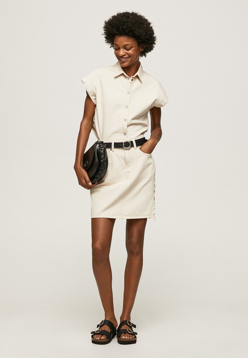 Pepe Jeans Jeansrok crème Pepe Jeans Jeansrok crème