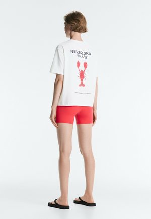 OYSHO, T-shirt imprimé - white
