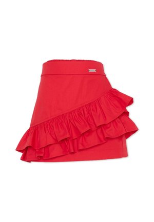 ELEGANTI - A-lijn rok - red