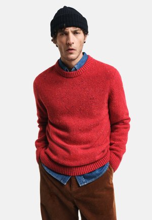 GANT NEPS  C NECK - Jumper - bright red