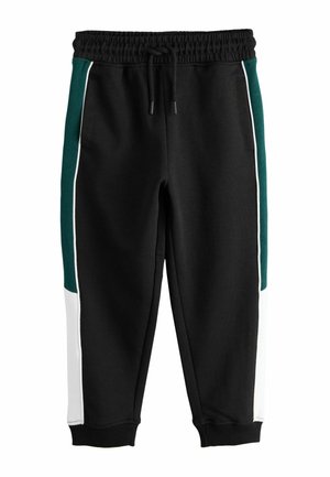 REGULAR FIT PANELLED SPORT JOGGERS   - Jogginghose - green black