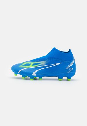 ULTRA MATCH+ LL FG/AG - Football boots artificial grass - ultra blue/white/pro green