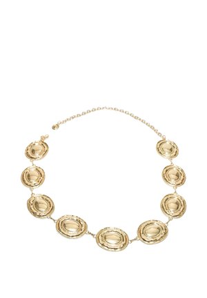 Stradivarius, Ceinture taille haute - gold-coloured