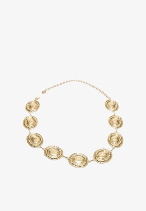 Stradivarius, Ceinture taille haute - gold-coloured