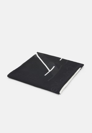 BLOCK SCARF - Šátek - black