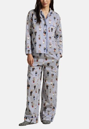 TEDDY SET - Conjunto de pijama - snowfall blue