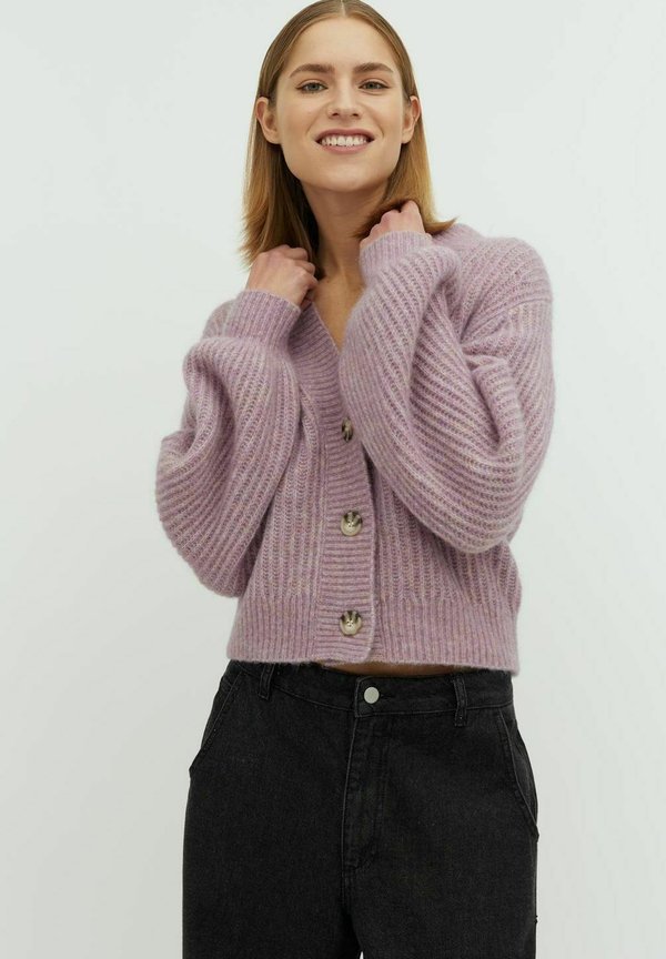 MOLENDA-M - Strickjacke - light lavender melange