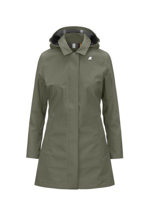 K-Way, MATHY BONDED JERSEY - Cappotto corto - green lichen-v