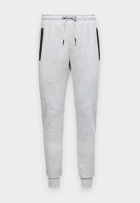 JPSTWILL JJFUSION  - Tracksuit bottoms - light grey melange
