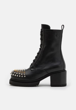 Bottines à plateau - black