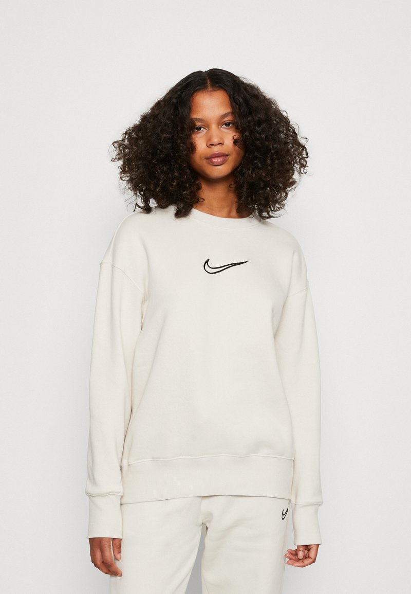 Nike übergroßes kastiges sweatshirt beige Clearance