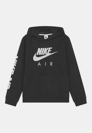 AIR HOODIE - Kapuzenpullover - black/light bone