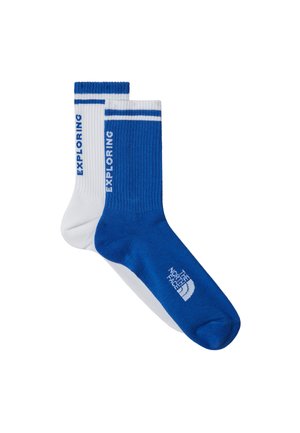 EVERYDAY CREW 2 PACK - Chaussettes - tnf blue tnf white