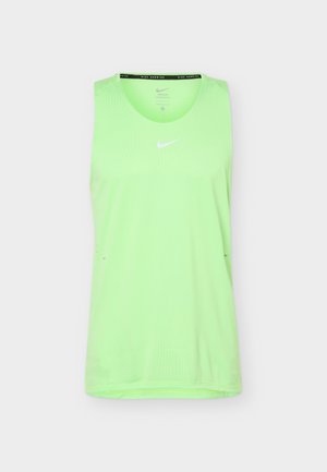 Nike Performance, STRIDE TANK - Μπλούζα - volt/light silver-coloured