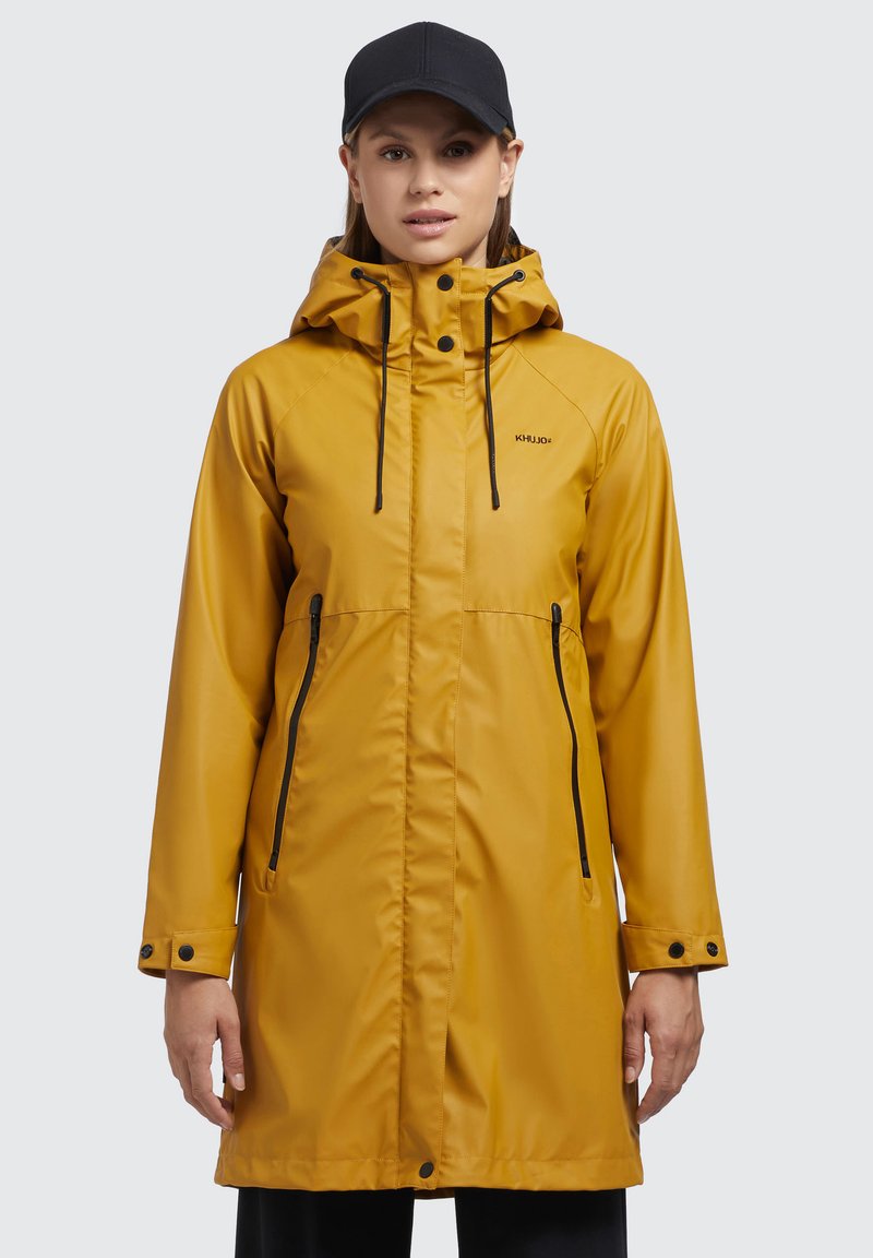 khujo - WIED - Regenjacke / wasserabweisende Jacke - gelb, Vergrößern