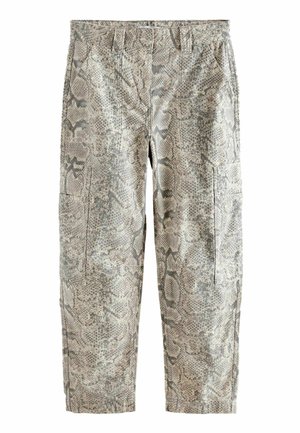 Next Tygbyxor - grey snake print