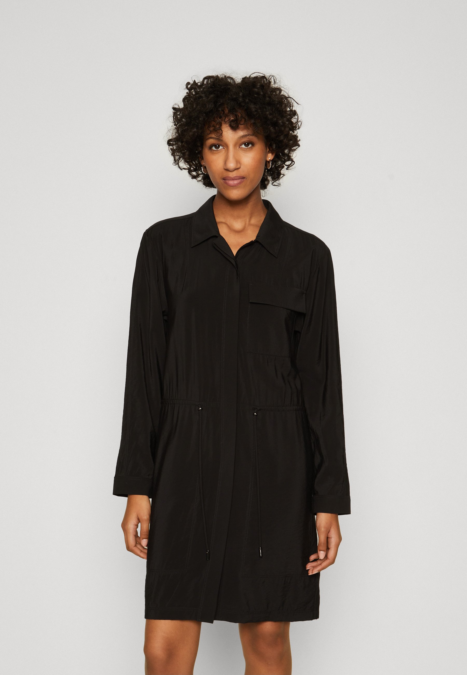 Calvin Klein SHIRT DRESS - Abito a camicia - black/nero - Zalando.it