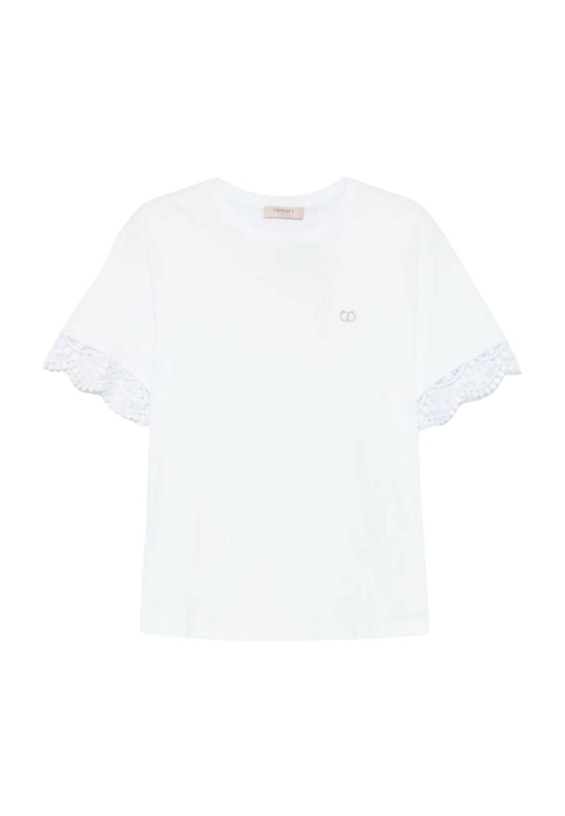 TWINSET T-shirt print wit TWINSET T-shirt print wit