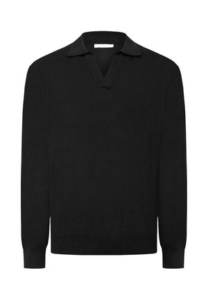 Långärmad tröja - black solid